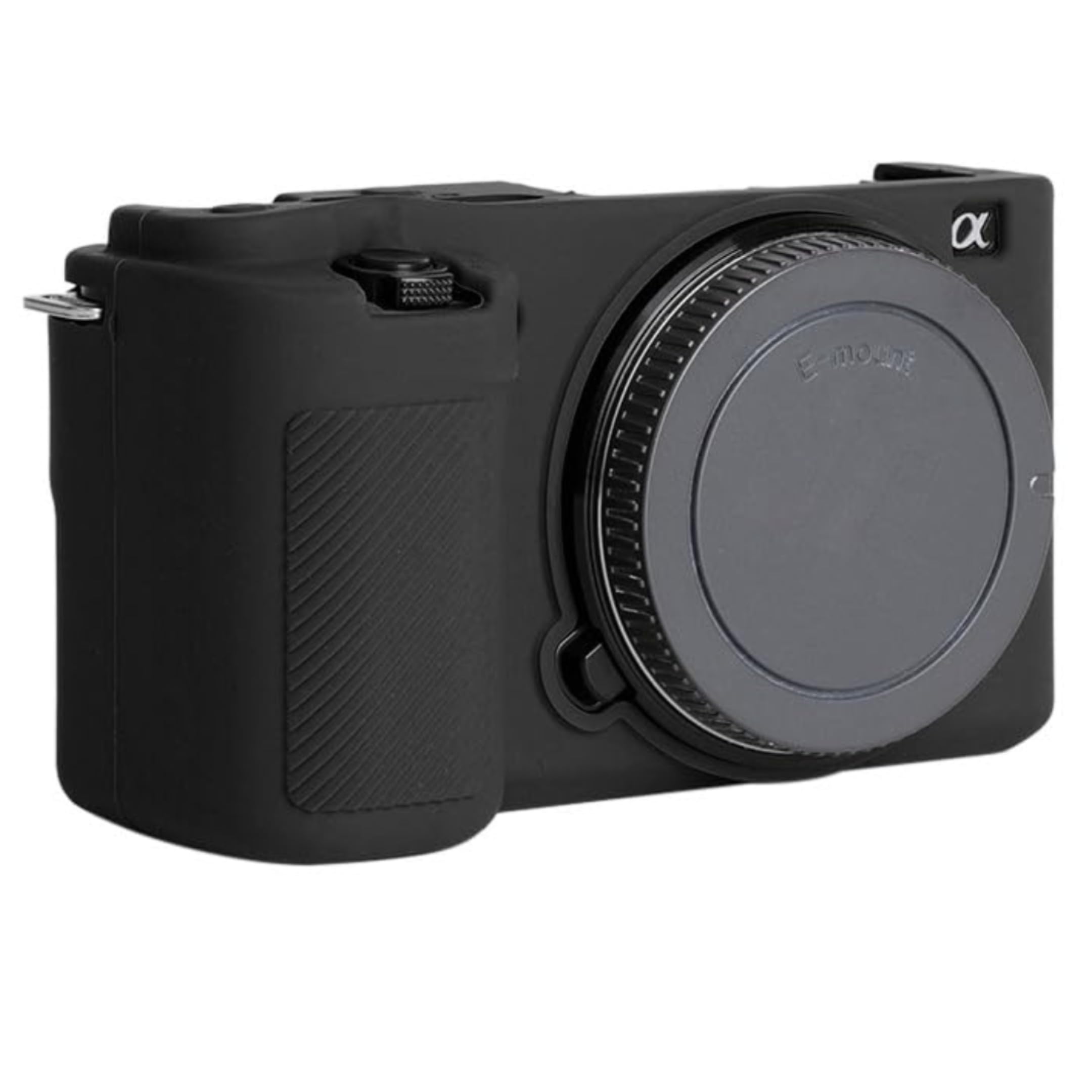 【超美品】Sony ZV-E10 ボディ（ブラック）　カバー付 ELFOG Soft Silicone Protective Case for Sony ZV-E10 Camera (Black